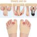 Bunion Corrector Toe Straightener Socks - 2pcs Soft Foot Pads for Men and Women - Buy Online on GoSupps.com