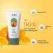 N4N Orange and Ginger Lily Face Wash Natural Ingredients Paraben-Free Sulfate-Free All Skin Types Hydrating Cleanser 100ml Cream Form - Buy Online on GoSupps.com