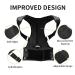 Back Brace Posture Corrector with Magnetic Therapy for Men & Women | Adjustable Waist Support Belt for Upper & Lower Back Pain Relief - XX-Large Black - Buy Online on GoSupps.com