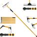 3.5m Heavy Duty Telescopic Window Cleaner Kit Professional Grade Extendable Pole Soft Head for Effortless Glass Cleaning Ideal for Windows Conservatories