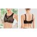 YUYUCH Soft Lace Minimizer Bra for Women - Wire-Free Comfort Daily Mesh Bra 95C Black | Shop Now - Buy Online on GoSupps.com