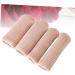 Silicone Gel Toe Sleeve 4pcs Set - Thumb & Finger Protector Caps for Feet, Toe Cover, Splitter & Protective Case - Toe Sleeve for Shut Up Feet - Picture 1 - Buy Online on GoSupps.com