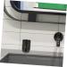 Garneck 4-Piece Black Porcelain Drinkware Set - Stylish Brush & Cup Storage for Home Washbasin & Worktop | 11x7.7cm - Buy Online on GoSupps.com