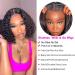 Domiso Deep Wave Bob Wig 12 Inch - Glueless Human Hair Lace Wig for Black Women - Buy Online on GoSupps.com