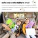 Rosyfate Dinosaur Seat Belt Cushion for Kids & Adults - Safety Belt Shoulder Pillow & Neck Support for Comfortable Travel - Buy Online on GoSupps.com