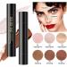 Reddhoon 2 in 1 Contour Stick Double-end Highlighter & Bronzer Stick Face Luminizers & Shade Cream Contour Long-lasting Waterproof 3D Face Professional Makeup Cream Highlight Contour Stick Cruelty Free (02) - Buy Online on GoSupps.com