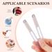 Buy 2pcs Mini Lip Brushes - Silicone Fingertips Lip Applicator with Storage Box | Reusable for Lipstick Concealer & Eyeshadow - International Shipping Available - Buy Online on GoSupps.com