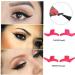 4Pcs Eyeliner Stamp & Eye Shadow Stencil Set | Easy Makeup Tools for Perfect Eyeliner - Buy Online on GoSupps.com
