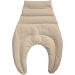 Neck Pillow with Back Support - Raw White Grape Seed Pillow & Heat Pad for Ultimate Comfort - Buy Online on GoSupps.com