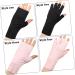 Healvian 4 Pairs Nail Gloves Anti Gloves Manicure Gloves Protection Gloves for Nails Gloves for Gel Nail Anti Fingerless Gloves Rays Gloves Gloves Nail Art UV Gloves Nylon - Buy Online on GoSupps.com