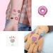 Ooopsi Ice Cream Temporary Tattoos for Kids - 180PCS Sweet Summer Tattoo Stickers - Girl Birthday Party Decorations (17 Sheets) - Buy Online on GoSupps.com