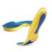 Plantar Fasciitis Insoles Cushioned Arch Support Insoles Foot Arch Supports Shoe Inserts Memory Foam Shoe Inserts for Men (6-6 1/2) | Women (8-8 1/2) Yellow MEN (6-6 1/2) | WOMEN (8-8 1/2)