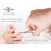 Buy Babyscher Children s Nail Scissors - Rustproof Stainless Steel Bent Tip Safe for Babies & Toddlers - 8 cm Manicure & Pedicure Tool - Buy Online on GoSupps.com