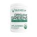 Greens Superfood Powder Unflavored | 8 Most Essential Mixed Greens | Certified 100% Organic | Chlorella Spinach Kale Spirulina Alfalfa Broccoli Wheat Grass & Barley Grass | 30 SERV | 9.52 OZ