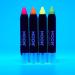 Moon Glow Blacklight Neon Face & Body Paint Stick Set - 4 Intense Colors - Glows Under Blacklights - Buy Online on GoSupps.com