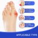 2023 Updated Toe Corrector Set - Bunion Splint & Toe Separator for Hallux Valgus - Orthopedic Bunion Brace with Exercise Strap - Pain Relief Kit (Free Black) - Buy Online on GoSupps.com