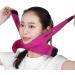 BLUGY Skin Care Roller Post-Surgical Chin Strap - Neck & Chin Compression Wrap for Face Slimming | Hot Pink One Size - Buy Online on GoSupps.com
