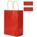 Paper Bag With twist handle cowhide Gift shopping bag used as Christmas Gift Bags candy bag Thanksgiving gift etc 10pcs(15 8 21-Red) 15 8 21 Red - Buy Online on GoSupps.com