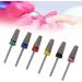 Polish Removal Drill Bit Precise Safe Long Durability Nail Drill Bits for Manicure for Acrylic Gel Nails - Buy Online on GoSupps.com