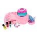 FOMIYES 2 Sets Nail Art Set Toy Kids Nail Polish Kids Decor Kids Tool Kit Nail Art Kit Nail Dryer Nail Decorations for Nail Art Kids Playset Decorate Pink Child Plastic Girl