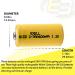 Exell Battery 3-PACK 1.2V 2/3 AA 400mAh NiCD Rechargeable Compatible with Dust Busters Electric Mopeds RC Devices & More | International Shipping - Buy Online on GoSupps.com