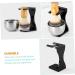 Beaupretty 3 Set Razor Kit - Black Shaving Brush Beard Brush & Stand for Men | Multi-Purpose Grooming Essentials - Buy Online on GoSupps.com