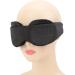 Memory Cotton 3D Contoured Cup Eye Patch with Storage Bag Light Blocking Headache Relief No Pressure Yoga Travel Nap Insomnia for Meditation - Buy Online on GoSupps.com