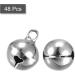 uxcell Jingle Bells 1/2 - 100pcs Silver Tone Craft Bells for DIY Holiday Decor, Party, Wedding - Buy Online on GoSupps.com