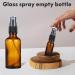 Buy Healvian Empty Spray Bottles - 10 Pack Amber Glass Sprayers for Essential Oils Perfumes & Cosmetics - 10ml & 50ml Refillable Fine Mist Sprayer - Buy Online on GoSupps.com