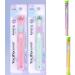 Travel Toothbrush with 3 Angled Bristles for Complete Gum Care - Soft Blue Toothbrush for Travel - Buy Online on GoSupps.com