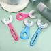 DOITOOL U Shaped Kids Toothbrush 4pcs - Soft Silicone Brush Head - Age 2-6 - 360 Oral Teeth Cleaning - Buy Online on GoSupps.com