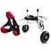 Dog Wheelchair for Walking Paralyzed Back Legs Full Support Cart Hind Leg Rehabilitation for Disabled Pet Assistive Device for Large Dogs Small Kitty Cat Rabbit (A M) A Medium