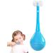 Toddler Toothbrush | Soft Childrens Toothbrushes for Todders - 3-Sided Toothbrush with Extra Soft Silicone Head Non-invertible Design for Babies from 2-12 Years Dobooo - Buy Online on GoSupps.com
