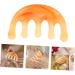 Homoyoyo 2 Pi ces Massage Gua Lot de Outil de Massage pour Relaxant Dents pour D tente Musculaire Caf  - Buy Online on GoSupps.com