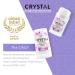 CRYSTAL Mineral Deodorant Stick - Unscented 24-Hour Odor Protection - Aluminum & Paraben Free - 4.25 oz (2 Pack) - Buy Online on GoSupps.com