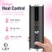 LEV Automatic Curling Iron | Portable Ceramic Hair Curler with Auto Shut-Off | USB Hair Curling Wand - Black - Buy Online on GoSupps.com