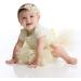 Lusofie 3Pcs Baby Flower Headband Set - Floral Infant Hair Accessories for Newborns and Toddlers - Buy Online on GoSupps.com