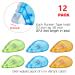 XUXU 12 Pack Double Sided Tape Roller Scrapbooking Tape Permanent Adhesive Tape Dispenser Runner for Crafts and Arts Projects Photo-Safe - Buy Online on GoSupps.com
