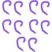 Ear Hooks 5 Pairs Soft Silicone Face Cover Hooks for Kids (Purple) - Buy Online on GoSupps.com