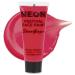 Stargazer Neon UV Reactive Festival Face and Body Paint Sweat Proof Vibrant Color Red Neon Red