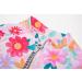 BONVERANO Baby Girls Long-Sleeve Zipper Swimsuit | UPF 50+ Sun Protection | 6-9 Months Flower - Buy Online on GoSupps.com