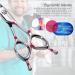FOGOSP 7.5'' Curved Thinning Shears for Dogs - Professional Medium Large Dog Grooming Shears with 35% Thinning Rate - Buy Online on GoSupps.com