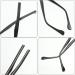 Doitool Metal Glasses Replacement Arm - Universal Sunglasses Brackets & Frame Legs for Repair - Black - Buy Online on GoSupps.com