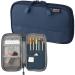 LIHITLAB Compact Pen Case, Water & Stain Repellent Compact Navy