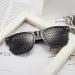 POFET 3 Pack Pinhole Glasses - Black Mesh Anti-Fatigue Eye Relaxation Training - Buy Online on GoSupps.com