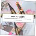 Angoily 4 Pcs Makeup Eyeliner Brown Eyeliner Waterproof Eye Liner Pencil Cosmetic Accessories No Smudge 1 count (Pack of 1) As Shownx2pcs - Buy Online on GoSupps.com