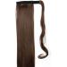 S-noilite 23 Inches Clip in hair extensions Wrap Around Ponytail Long Straight Hairpiece (Medium Brown) - Buy Online on GoSupps.com