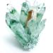 Natural Crystal Rough Natural Green Phantom Quartz Cluster Gem geode 500g-700g with Yellow Citrine Point 1pc - Buy Online on GoSupps.com