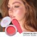 Buy Allbestaye Blush Cream - Natural Glow Shimmer Blusher Makeup (1 Pack) - Smooth & Lightweight Cheek Rouge - Buy Online on GoSupps.com