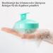 Silicone Scalp Massage Brush for Dandruff Removal & Hair Growth - Turquoise & Pink Head Massager for Wet & Dry Hair - Buy Online on GoSupps.com